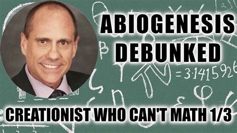 Why would you pretend to have studied TO? Ed May 7, 2005. . Abiogenesis debunked